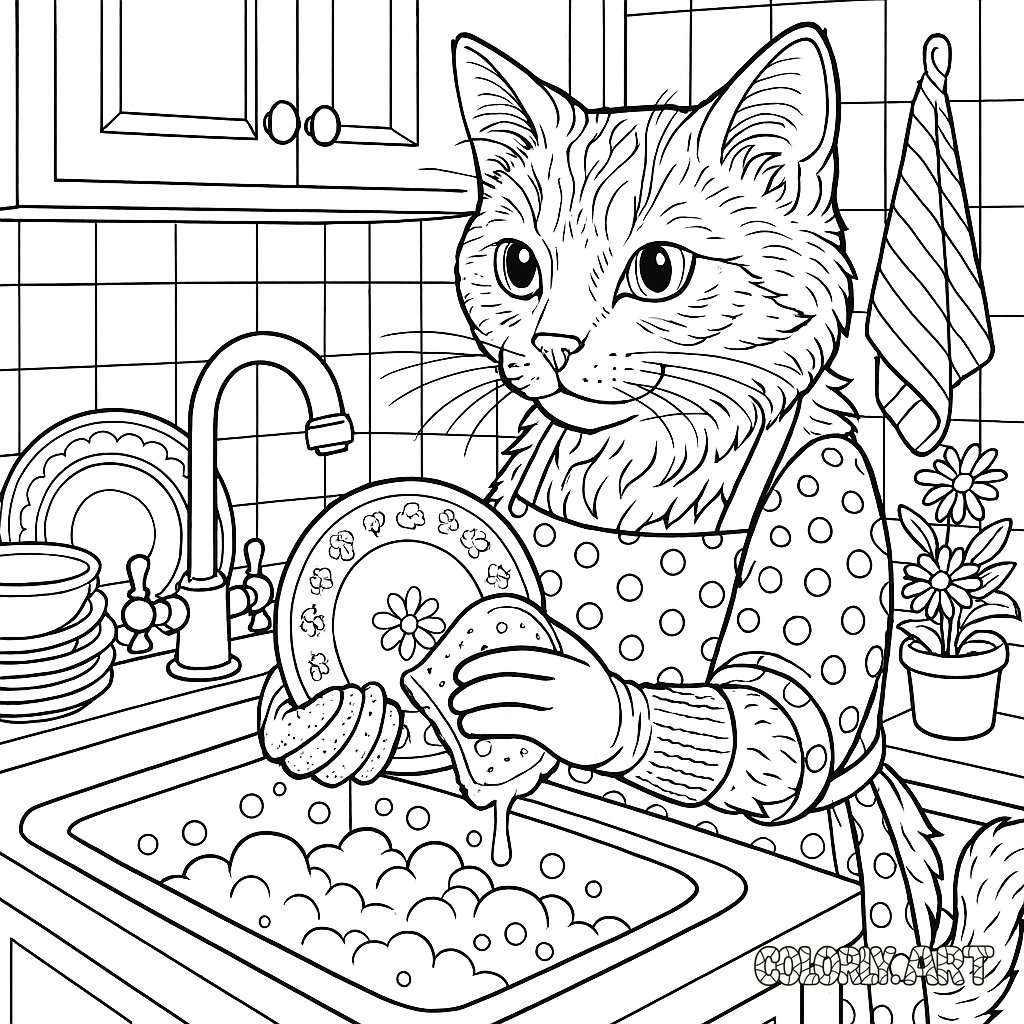 Animal Chore Portrait